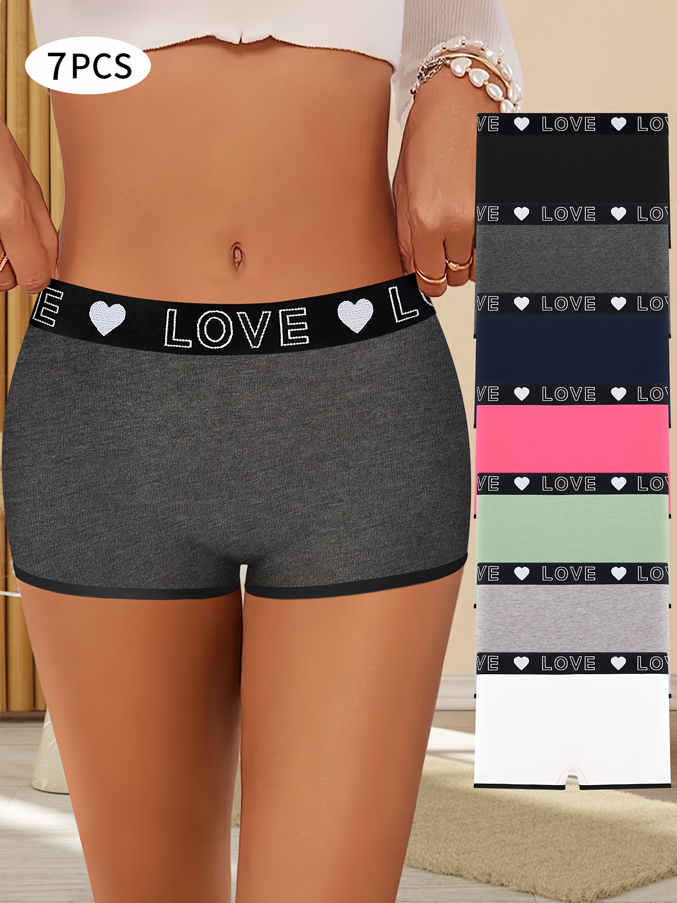 Pack De 5 Calzoncillos Con Logo De En La Cinturilla De DESIGN