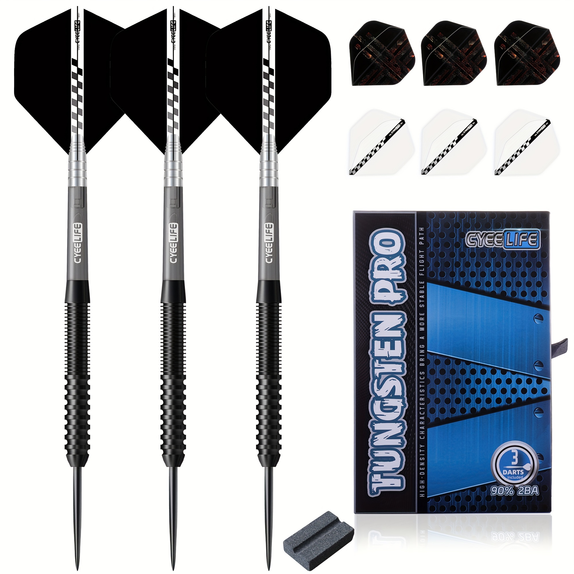 E-shop 26G Hard Metal Darts (28.3G Gesamtgewicht) Professionelle Wettkampf Darts für Zuhause