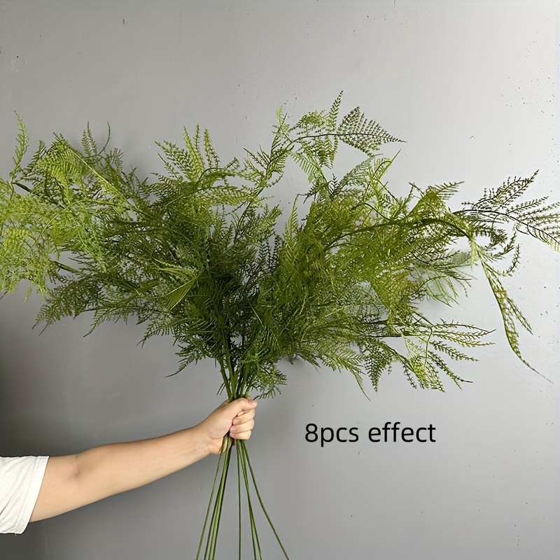 

114cm/44in Artificial Ferns: , Plastic Material, Home Decor, Vertical Plant Wall, Photography Props, Yoga Room Decoration