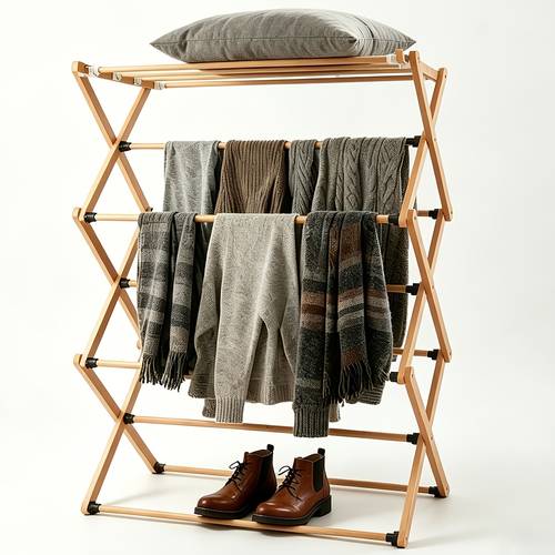 clothes drying rack foldable durable drying rack clothing for apartment use rust proof towel rack portable laundry drying rack for balcony stable clothing racks for hanging clothes tool to for household