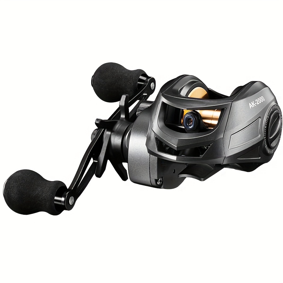 1pc Ranmi Ak Baitcasting Reel 7 1bb Stainless Steel Fishing Reels Max Drag  8kg 17 64lb Light Surf Cast Reel For Saltwater Freshwater, Free Shipping  on items shipped from Temu