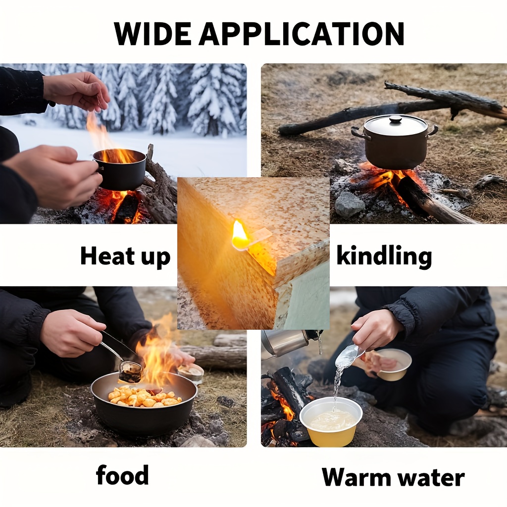 Weatherproof Acrylic Wind-Resistant Fire Starters