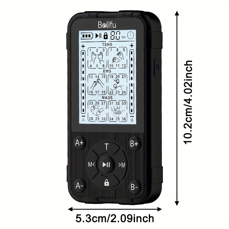 ★★deps　EMS-60ML ENTRY　MODEL　美品★★ Aoibox EMS Microcurrent Mini Massager Machine with 2 Pads