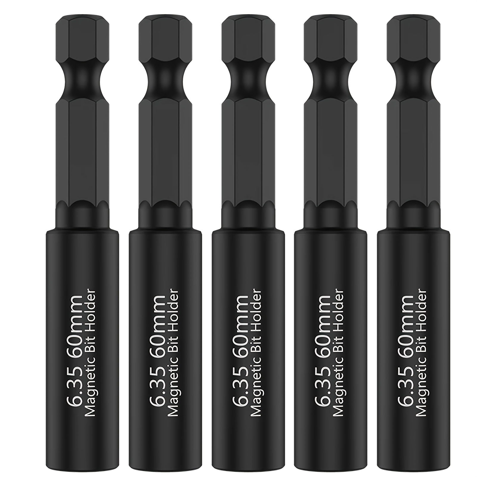 ColumPRO Magnet-Bit-Halter Set - 6 Stück 60-150mm Mit PZ2 Bits, S2 Stahl