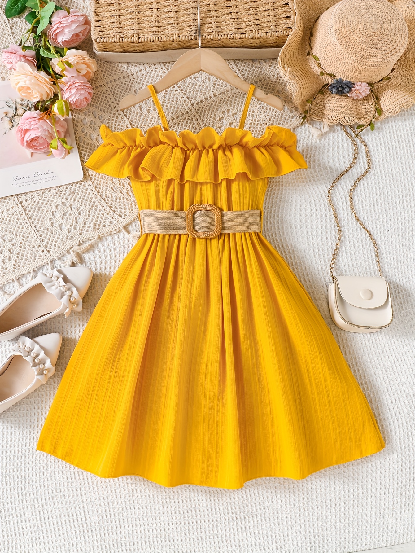 white christmas dresses Sorrento Sun Maxi Dress main image 1