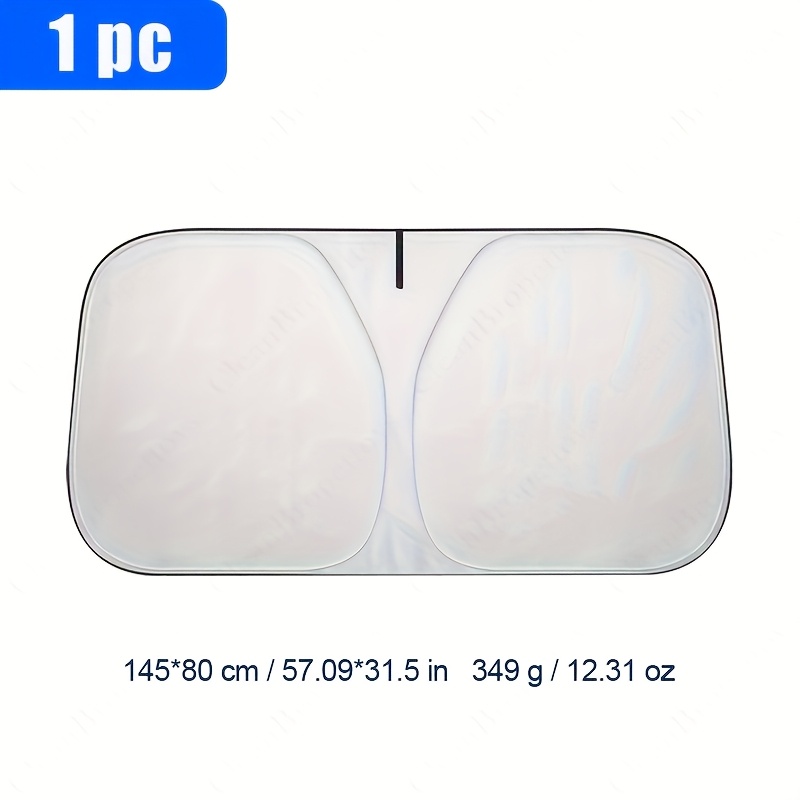 TEMU 5pcs/1pc Car Sunshade Front Windshield Heat Insulation Sun Visor Shade Curtain Interior Windscreen Small Car Cover Sun Umbrella Car -proof Screen Privacy Sunshade Curtain Net