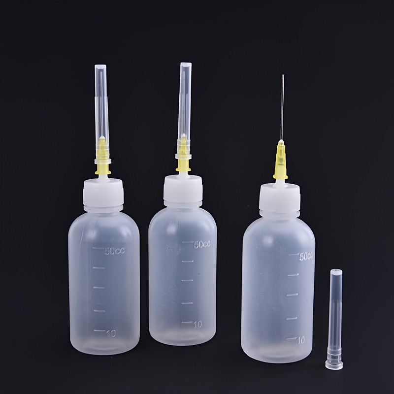 Image of 3 X 50ml/1.69oz Oval Dispensing Bottles With Narrow-mouth Sprayers,, Hand Wash Only, For Laboratory And Industrial Use, Laboratory Dispensing Equipment | Stylish | Durable Polyethylene