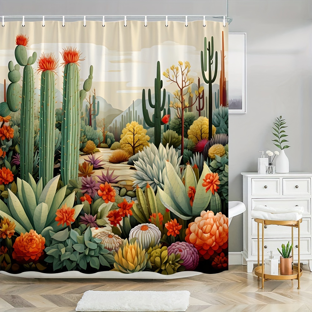 Rainforest Animal Shower Curtain Tropical Jungle Leopard - Temu