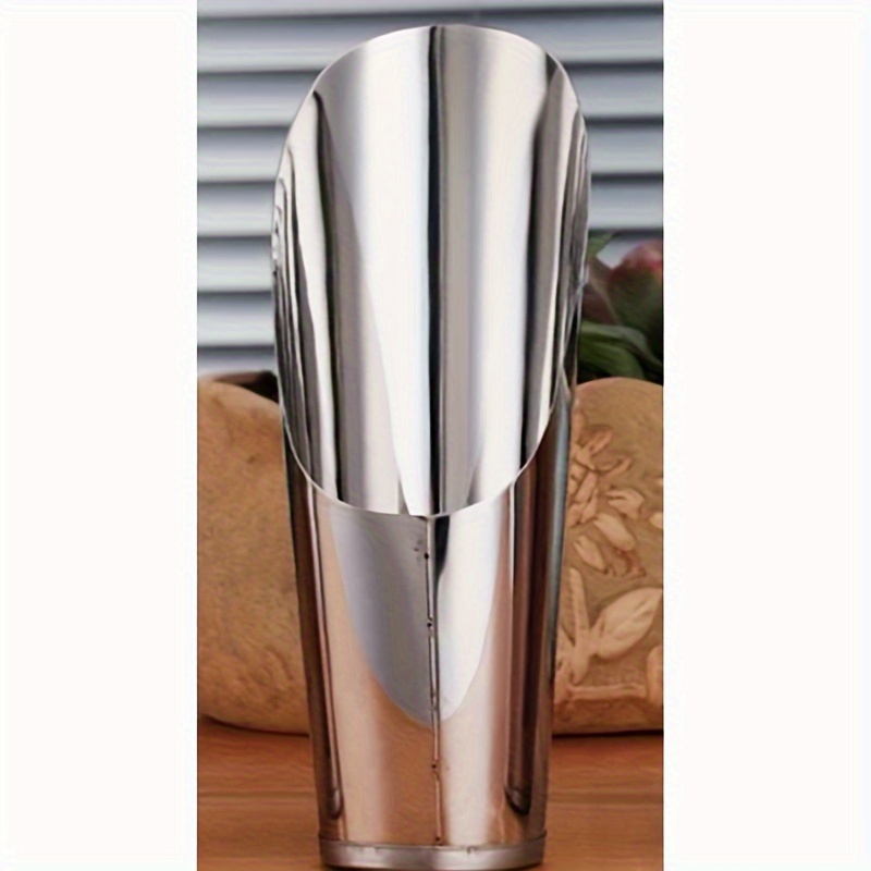 1pc Stainless Steel Bucket Shovel Cultivation Bucket Succulent Pot Bonsai Plant Assistant Digging Home Gardening Tools