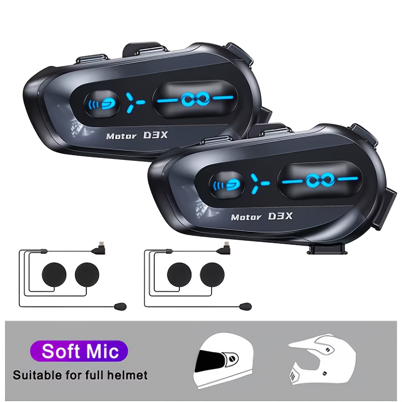 Motorcycle Helmet Intercom Intercom System For Motorcycles BT-S3