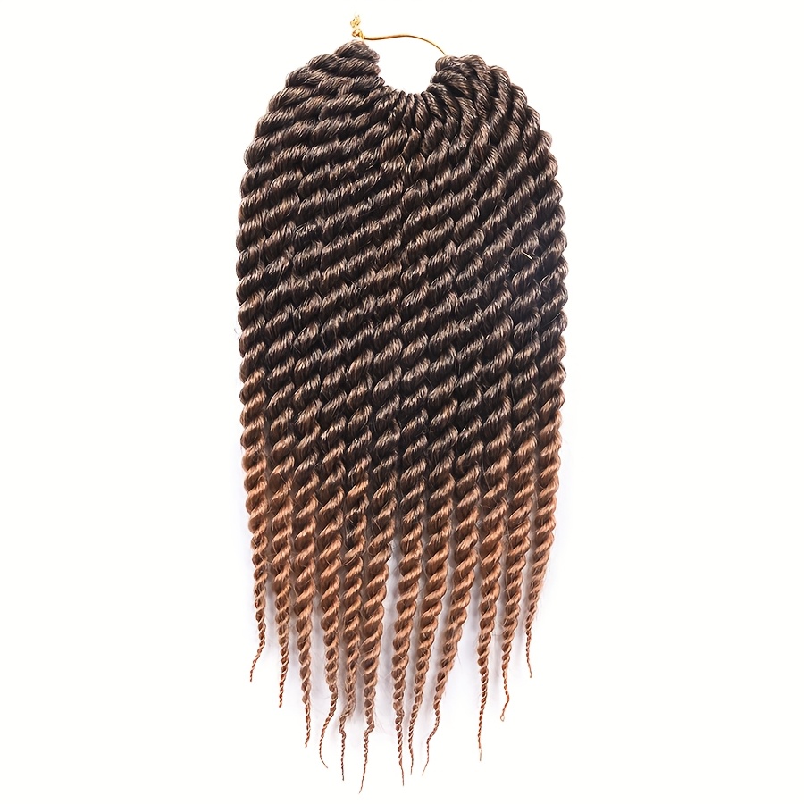 TEMU Twist Crochet Hair 1 Pack 12 Inch Braids Braiding Hair Extensions, 12strands