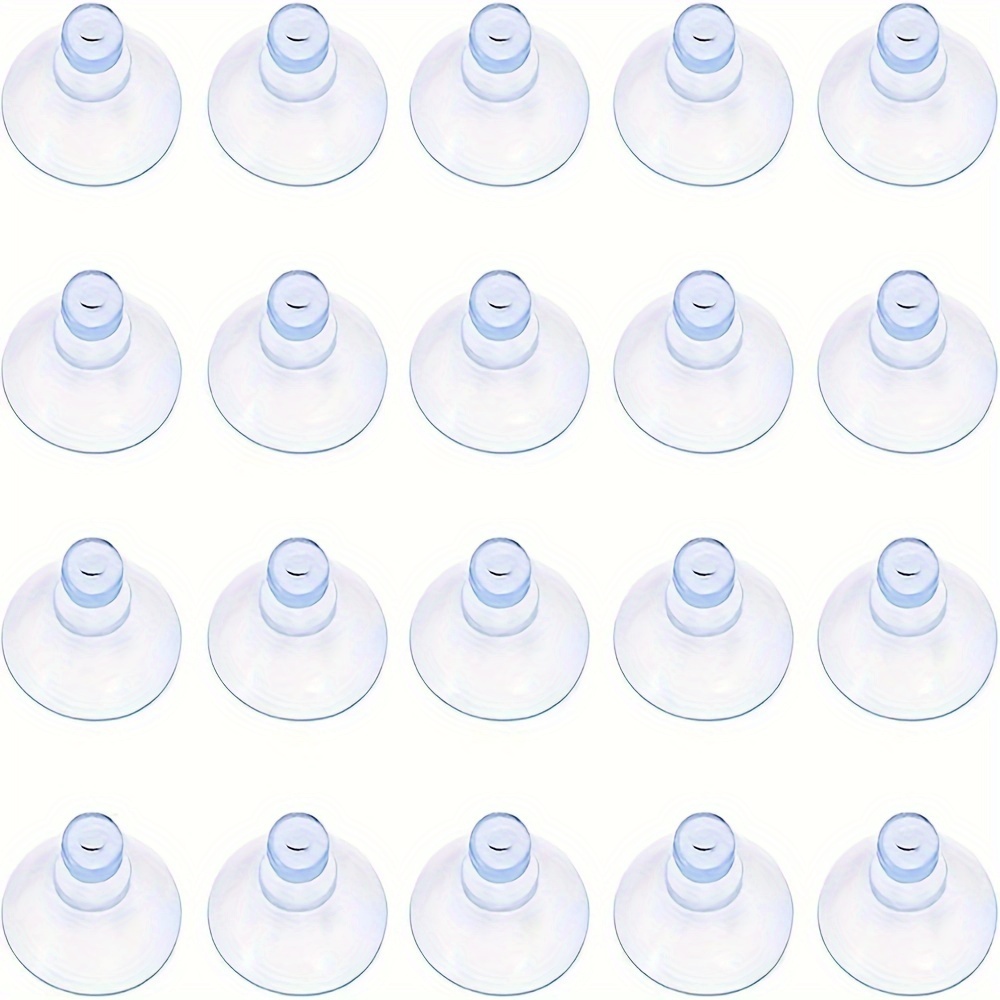 

Lot de 20 Tasses à Ventouse en Plastique, Adhésifs en PVC , Tasses à Ventouse Antichoc Claires de , Fenêtres, Contemporain, Installation en -, de Rangement de et de