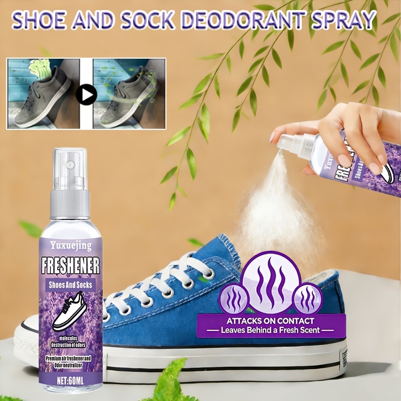 desodorizante para zapatos de 60ml - un producto que   los  es causados por la humedad en el interior de los zapatos al descomponer y neutralizar las moléculas de   para eliminar    es desde  .   protección higiénica con facilidad de uso. proporciona