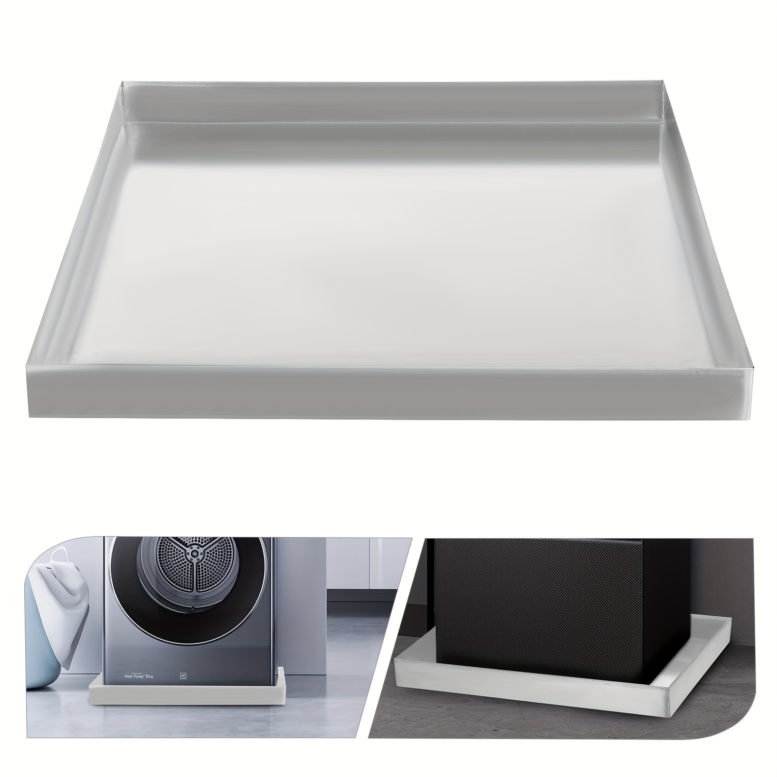 32 30 2 5 Inch Galvanised Steel Non Perforated Heavy Duty Washing