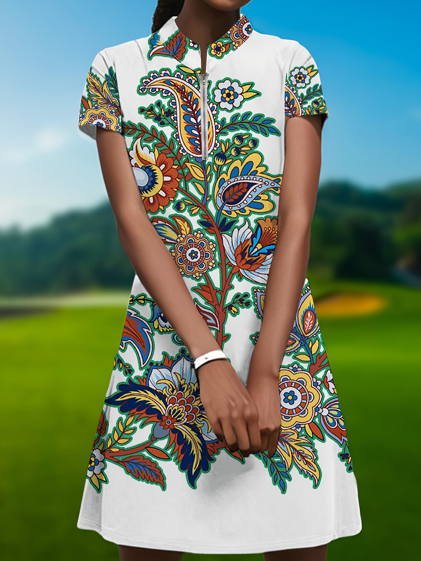 Golf dresses with sleeves online