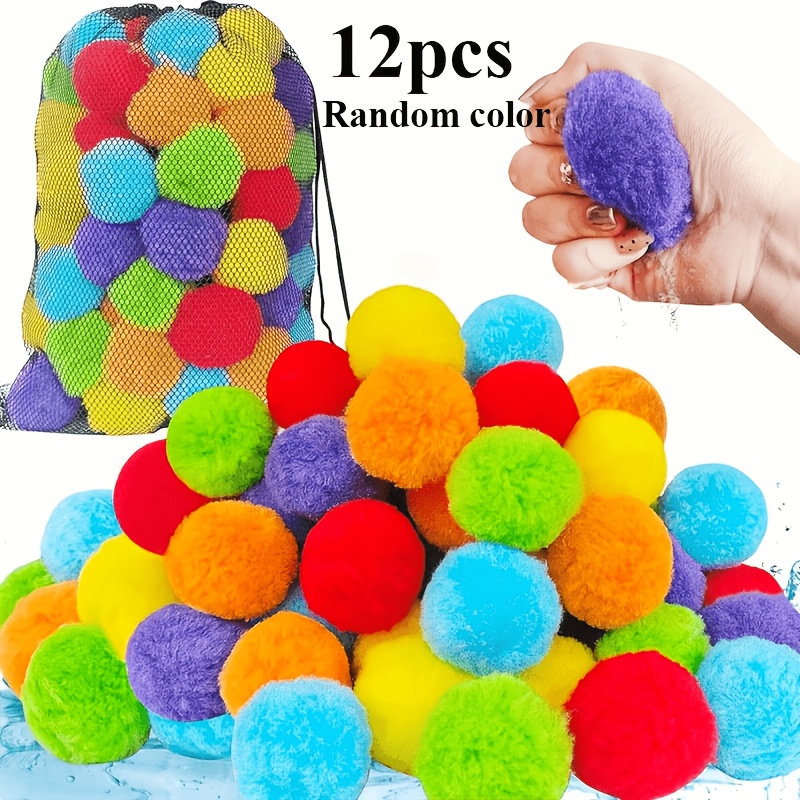 3 Pelotas De Playa De TPR De 5.5 Cm - Reutilizables, Inodoras Y Flotantes Para Juegos Acuáticos En Piscina, Playa O Lago