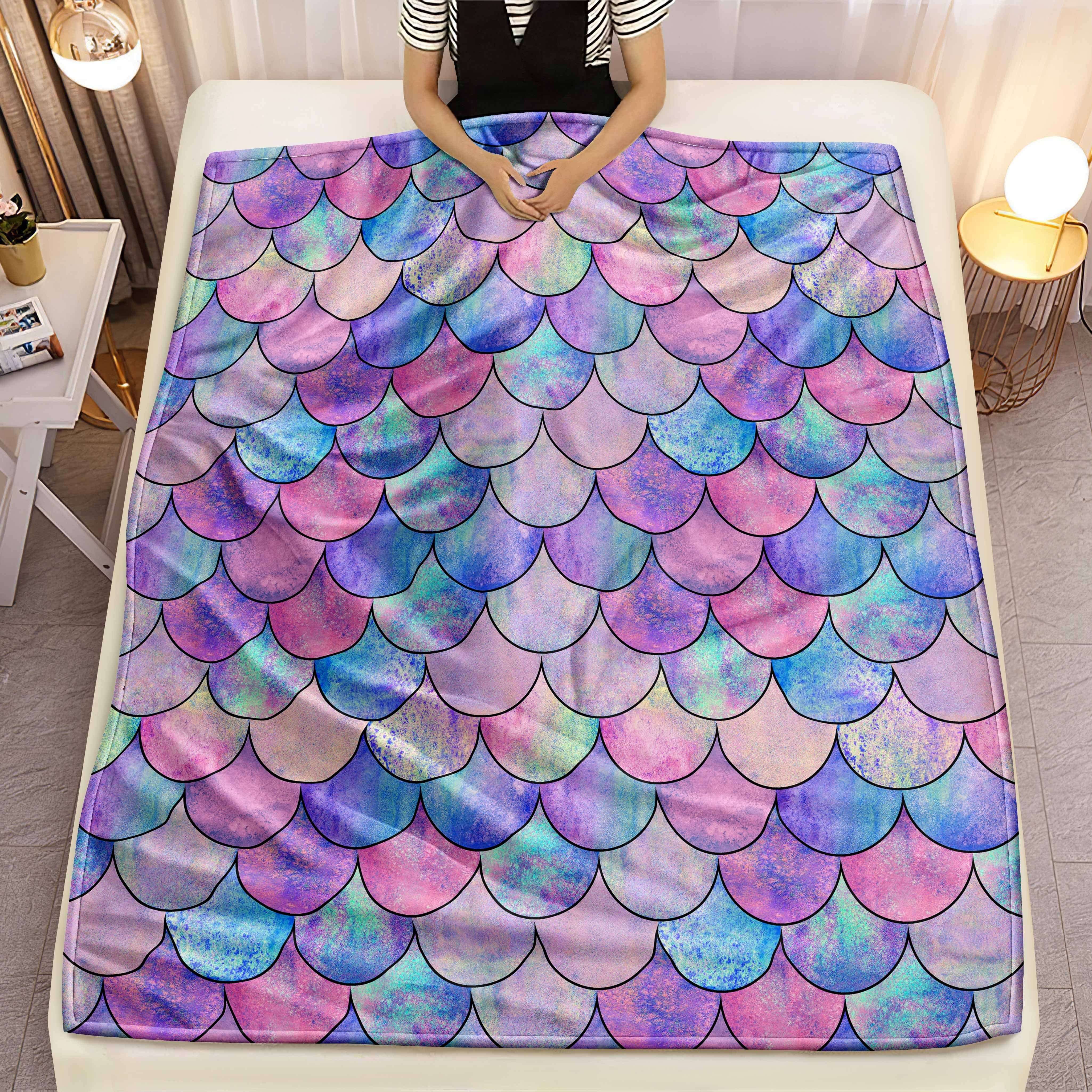 

Fleece Blanket, Multifunctional Bed Sofa Decorative Blanket, , - 1pc