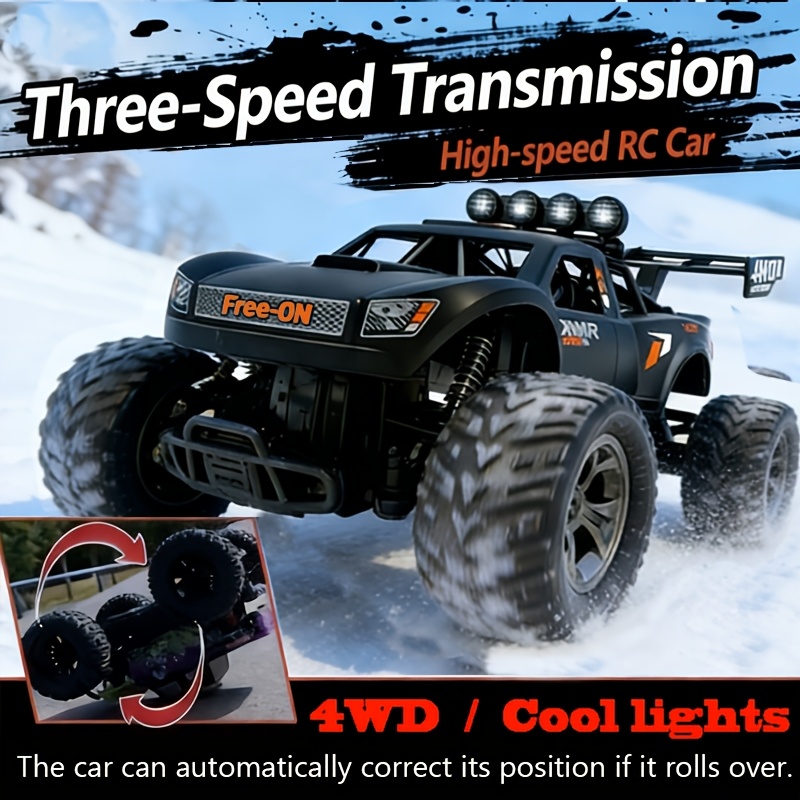 TEMU Professional Drive Remote -road Vehicle, Large-sized Toy Car, Ideal Gift For Family/children/. 2.4ghz All Terrain Climbing Vehicle, Adult Rc