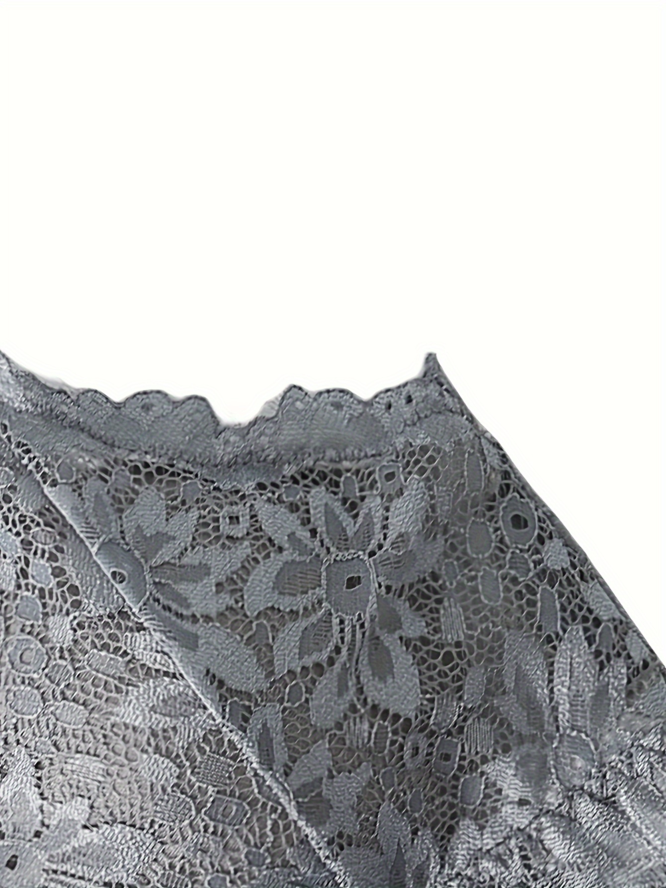 Women's Hollow Out Wrapped Breast Lace Cami Bras, Anti-slip Solid Medium Stretch Padded Bra, Women's Lingerie & Underwear