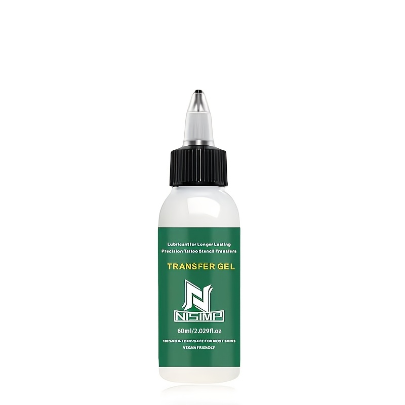 30ml (1oz)/60ml (2oz)/120ml (4oz)/150ml (5oz) Tattoo Gel Transfer Gel, Transfer Paste, Gentle And , Clear Transfer Results, Large For Long- Use