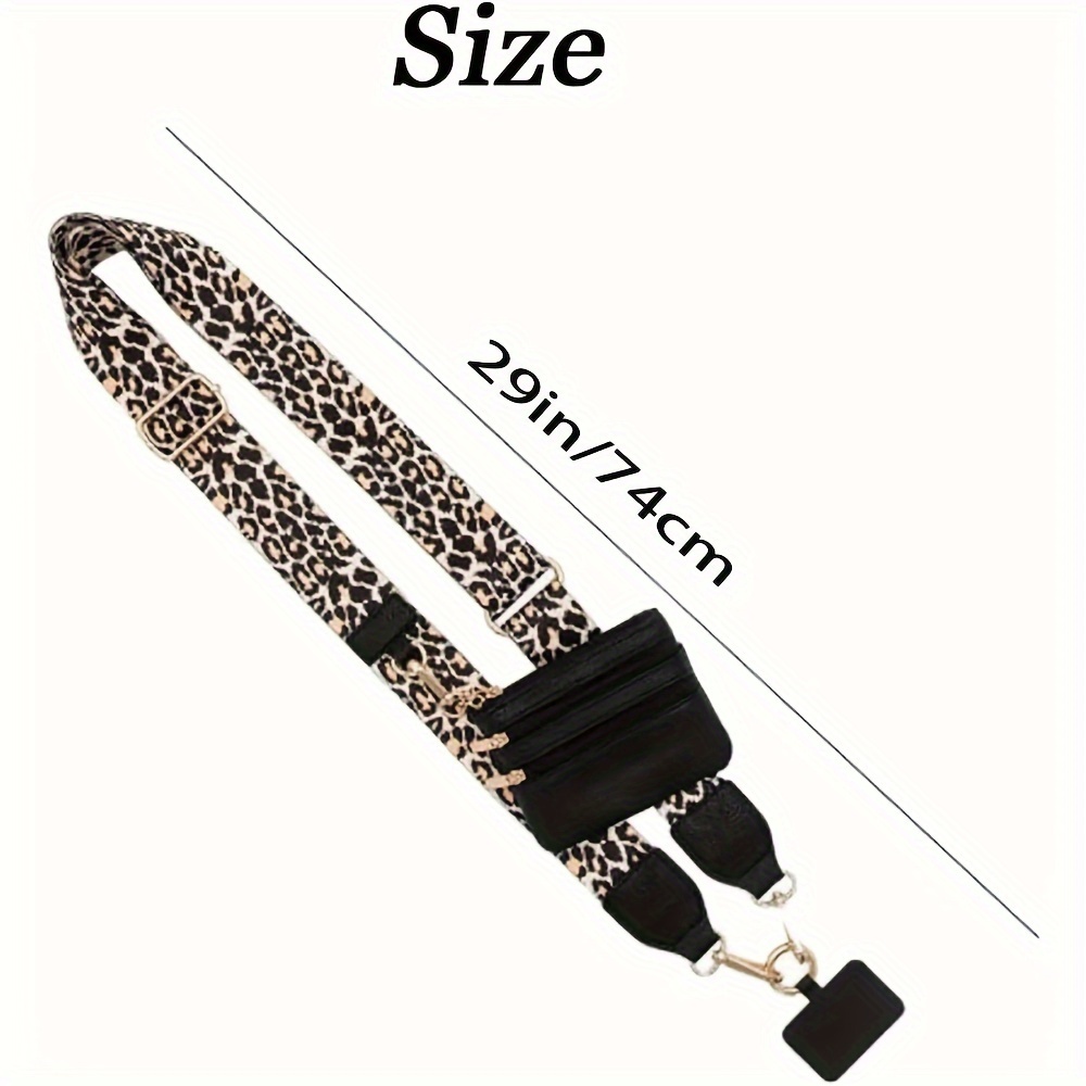Clip And Go Handygurt Mit Reißverschlusstasche – Verstellbarer Crossbody-Gurt Für Smartphone