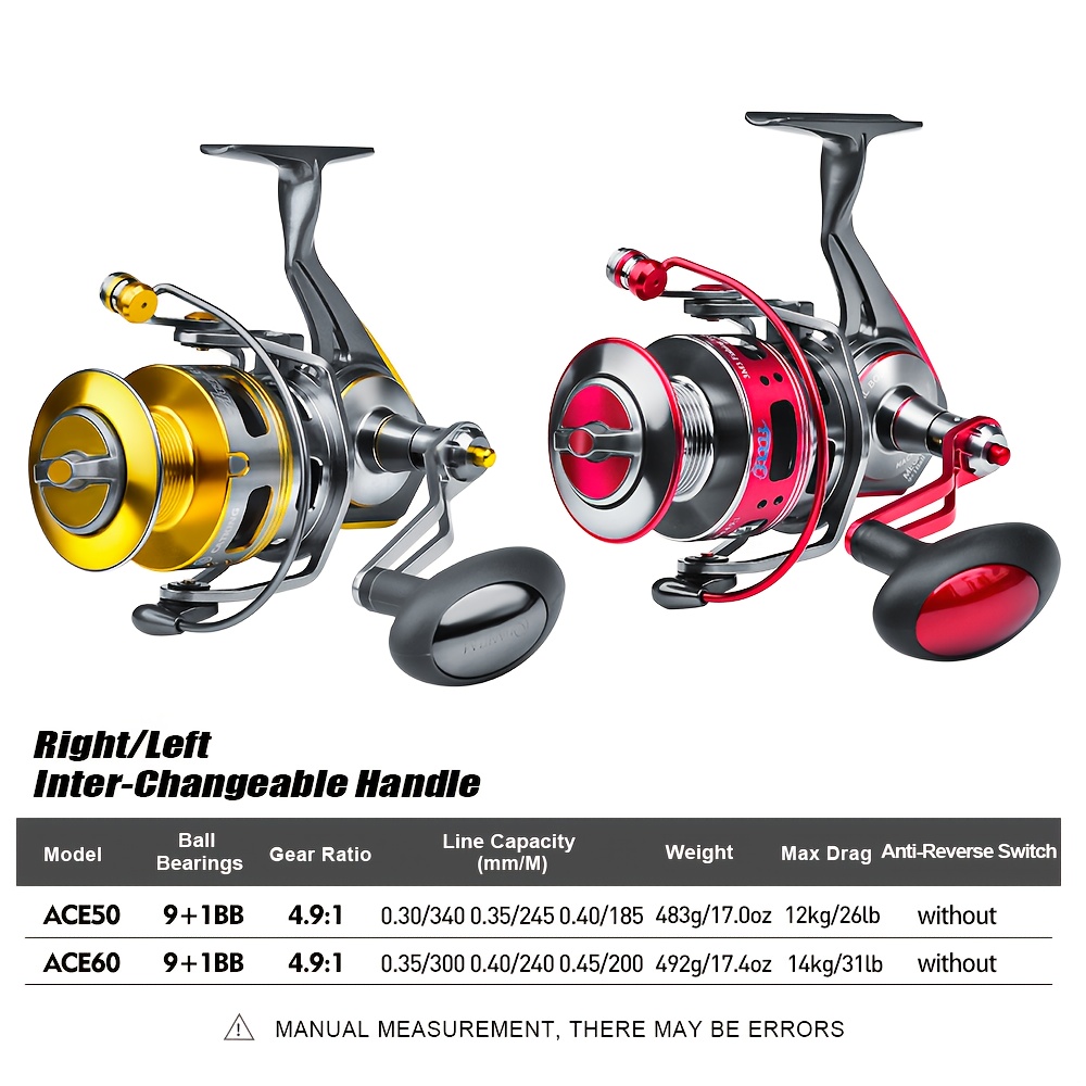 ace catking series fishing reels spinning reel Agility Spincast Reel 10 main image 0