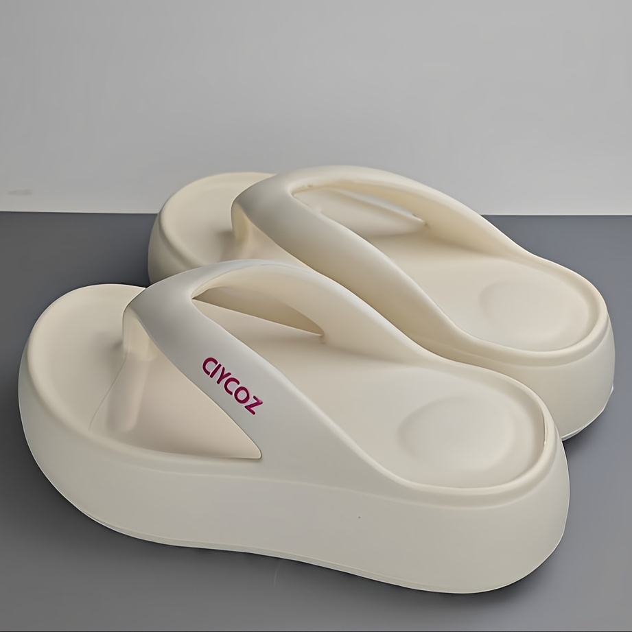 womens eva flip flops 6cm thick sole non slip anti slip sandals for   casual slip on sandals with civcoz branding eva upper sole casual footwear   eva upper sandals Product details 3