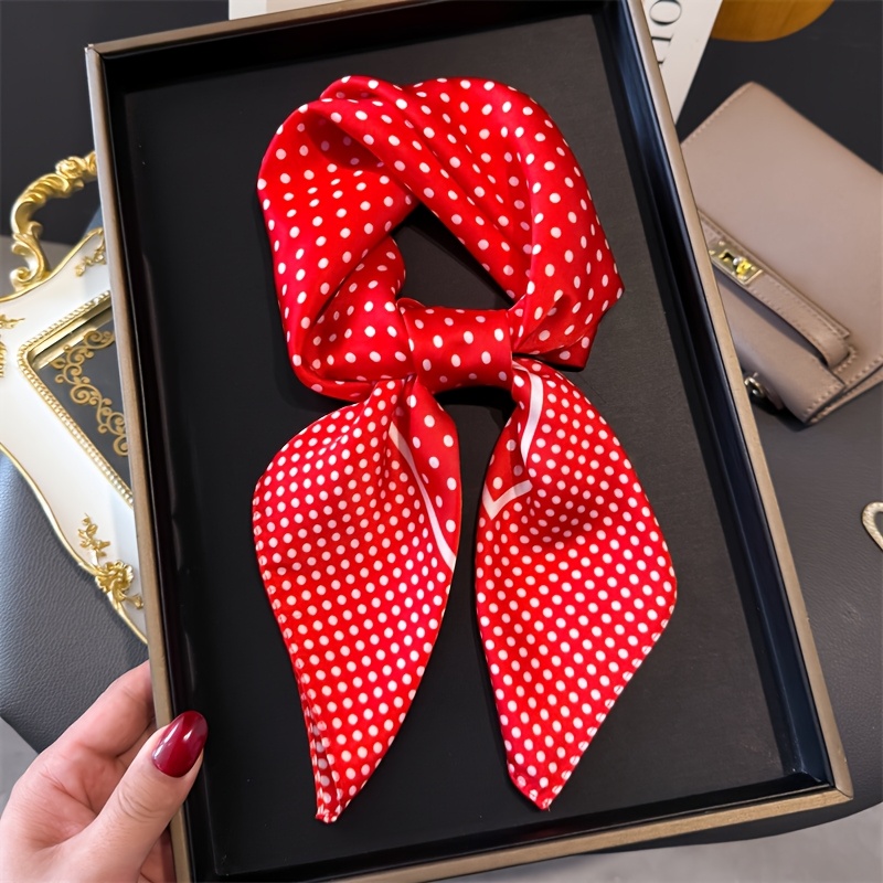 TEMU Pañuelo cuadrado con estampado de , ideal para mujer, tamaño 70 x 70 cm, para uso diario y como regalo. Elegante pañuelo para la cabeza, chal de