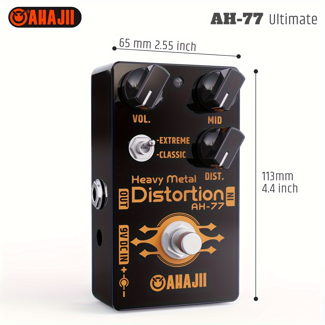 ギター One Control Analog Bman Distortion ANODIZED-BROWN-DISTORTION-