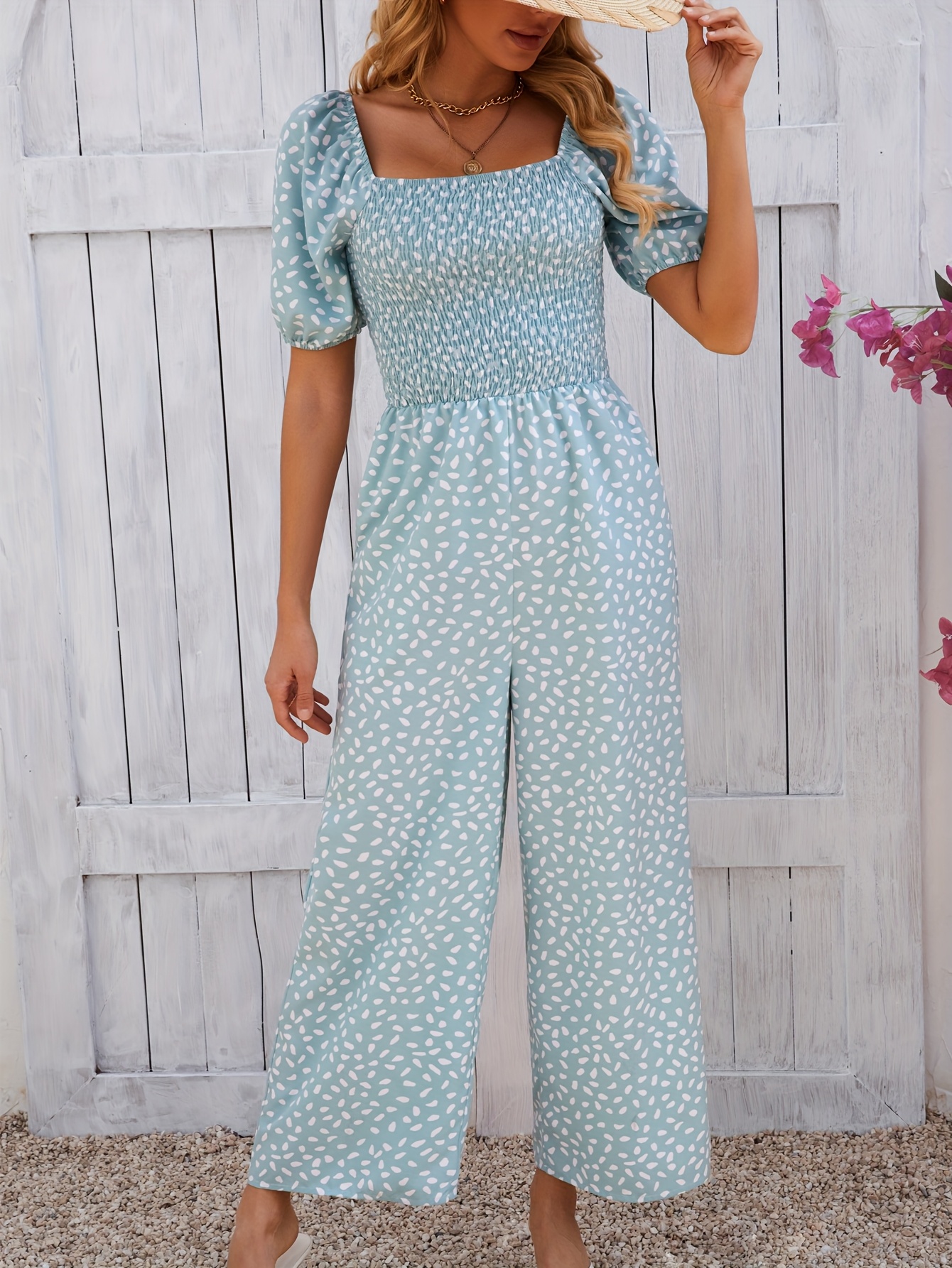 Puff Sleeve Floral Jumpsuit With Sleeves Buy Chi Chi London Red