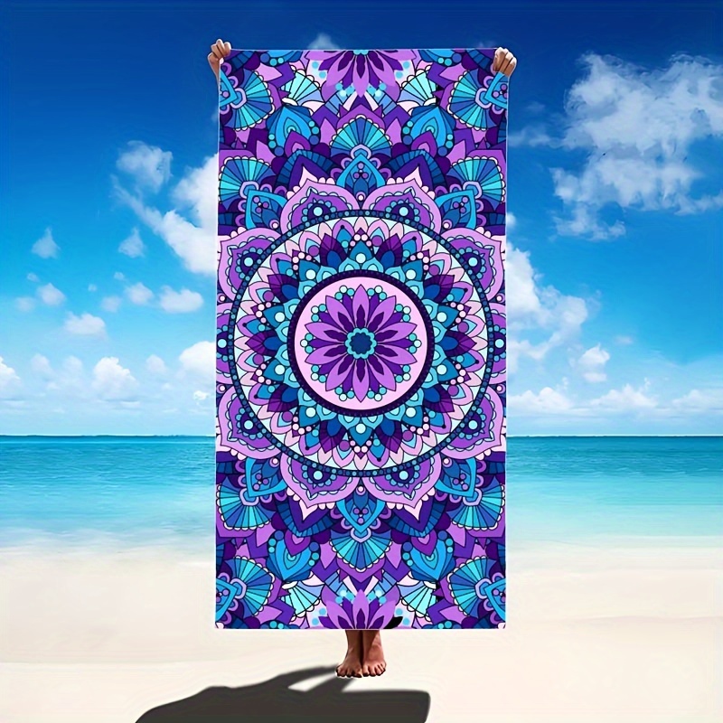 

Bohemian Sand Protection Beach Towel - Quick-dry, 19.5x39in, 27.5x55in, 31.4x62.9in, 35.4x70.8in