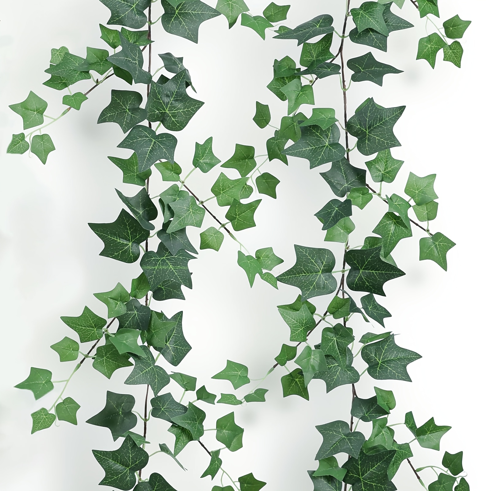 

2pcs Artificial Ivy , 71 Inches - Indoor & Outdoor Decoration For Home, Patio, Wall, And Theme Parties - Green Leaves For Wedding Backdrops, , And Room Accents, Garden Decorations