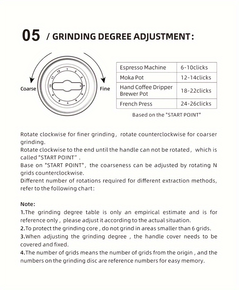 manual hand crank coffee grinder portable stainless steel and durable for home use Product details 12