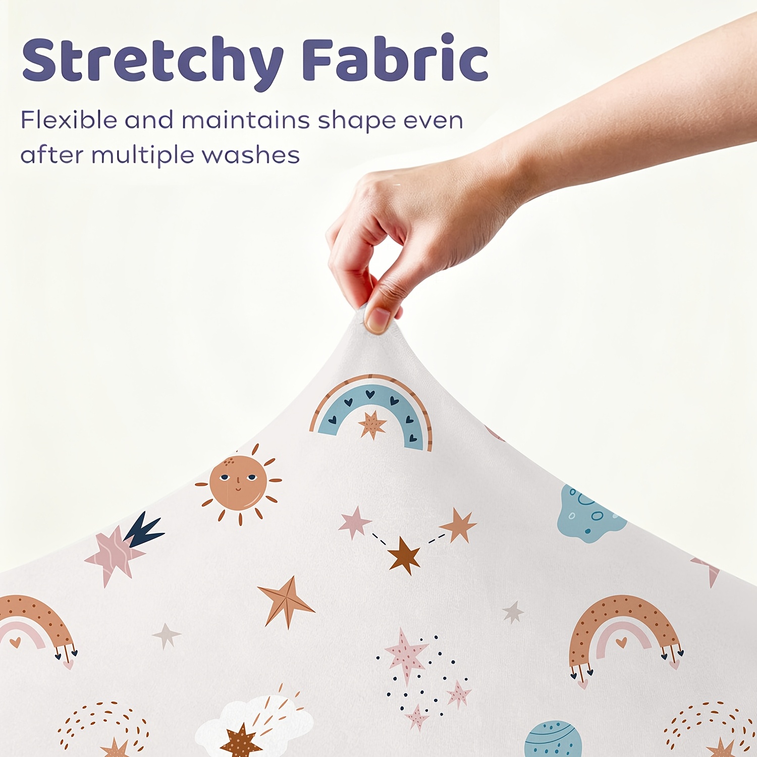 Standard 4-Pack Soft Microfiber Kids Fitted Sheets for Boys & Girls