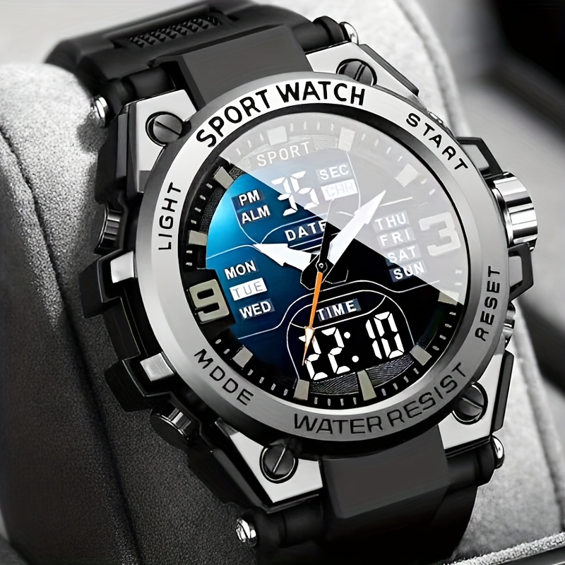 new multi function sports watch   luminous - Temu Pakistan