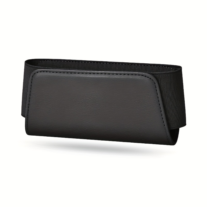 TEMU Car Glasses Clip & Fashion Glasses Holder - Anti-slip, Anti-shake, With Microfiber Leather-like Surface - For Dashboard, Sun Visor, Console -