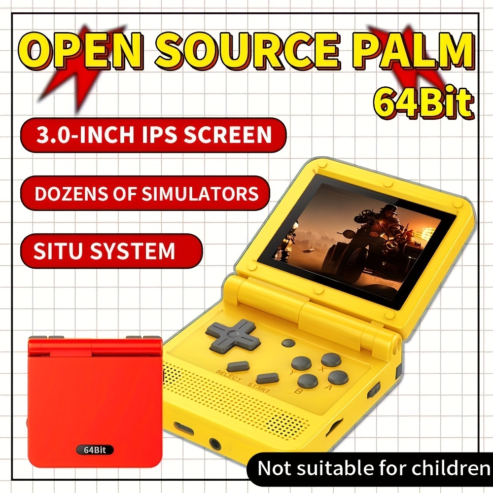 M3 Video Games Consoles Retro Classic 900 in 1 Handheld Gaming Players  Console Sup Game Box Power M3 for Gameboy, Orange