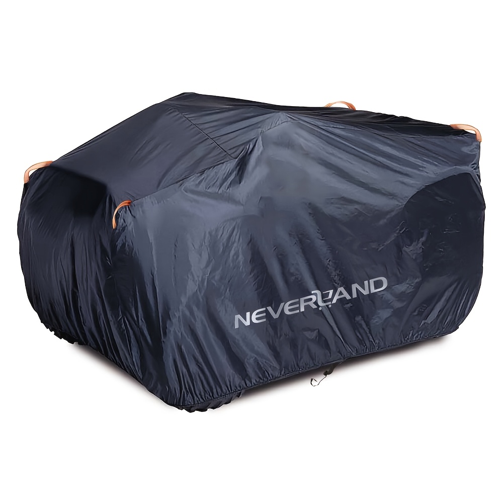 Neverland Motorcycle - Fits Most Bikes, Durable, , Storage Bag Included, Motorcycle Cover, Night Riding Accessory, Xl Size (210 X 120 X 115cm)