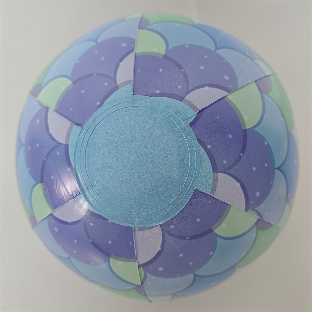 Inflatable Beach Ball with Fish Scale in Random Colors