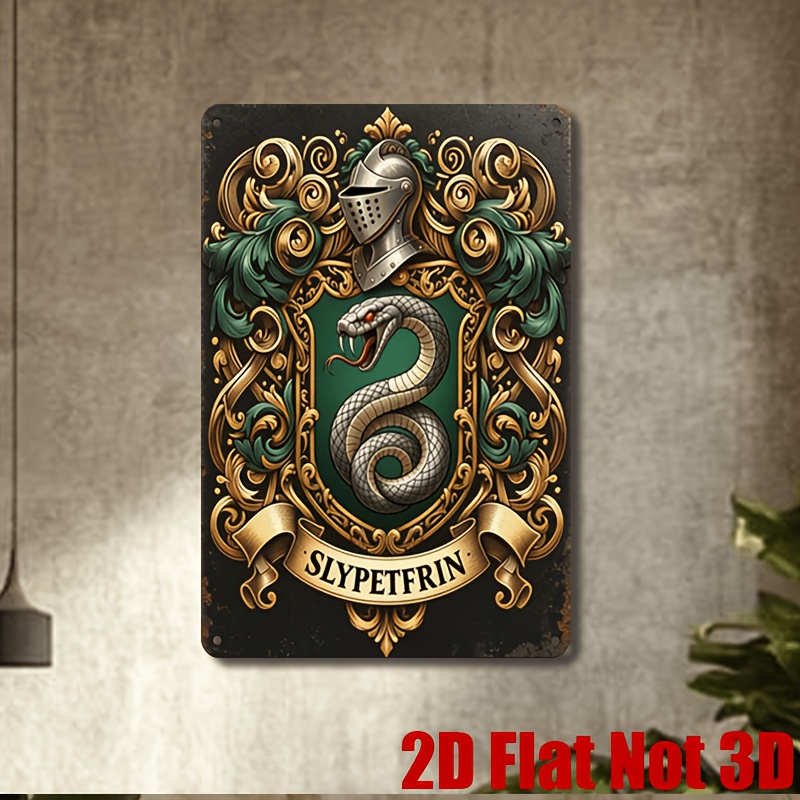 TEMU Plat 2D, 1 pièce Plat 2D, Plaque décorative plate 2D sur le thème de , style vintage en métal, convient pour les salons, les cours, les garages