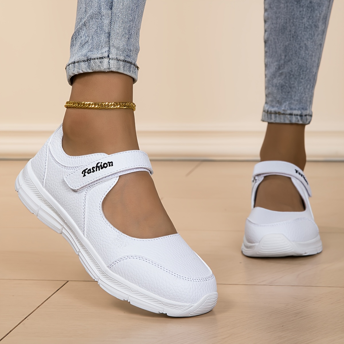 E-shop Damen Freizeitschuhe für Frühling/Sommer, atmungsaktive Ganzjahresschuhe, flache Schnürschuhe mit leichter, weicher Sohle zum Gehen, Sport &