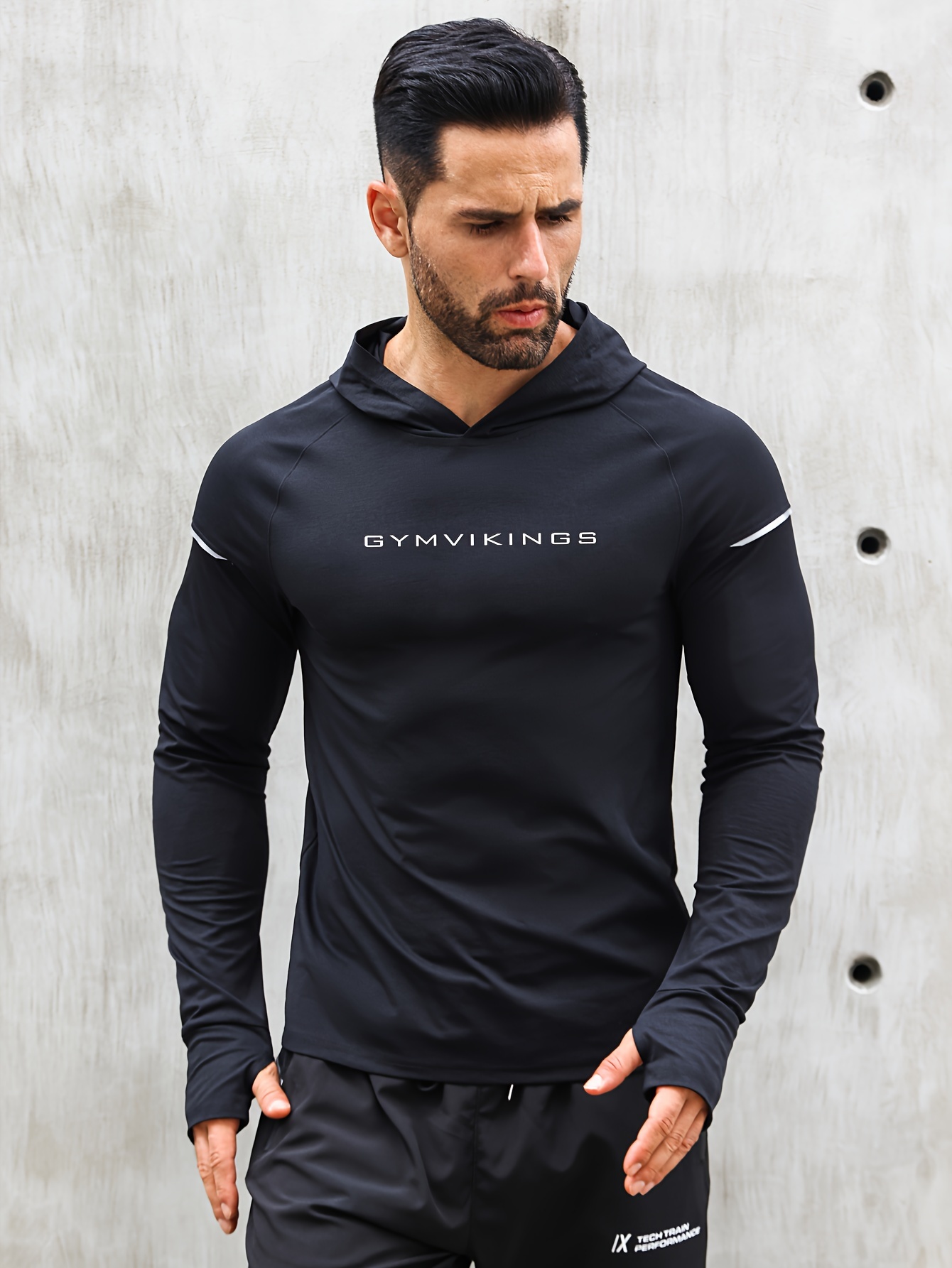 gymvikings men's polyester sports style 100% Temu United Arab