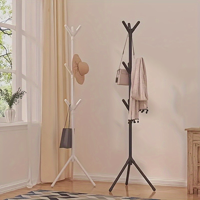 

Detachable Coat Rack With Branch Design And 9 Hooks - Elegant And Hat, Bag, Scarf And Towel Rack, Multifunctional Home Coat Rack