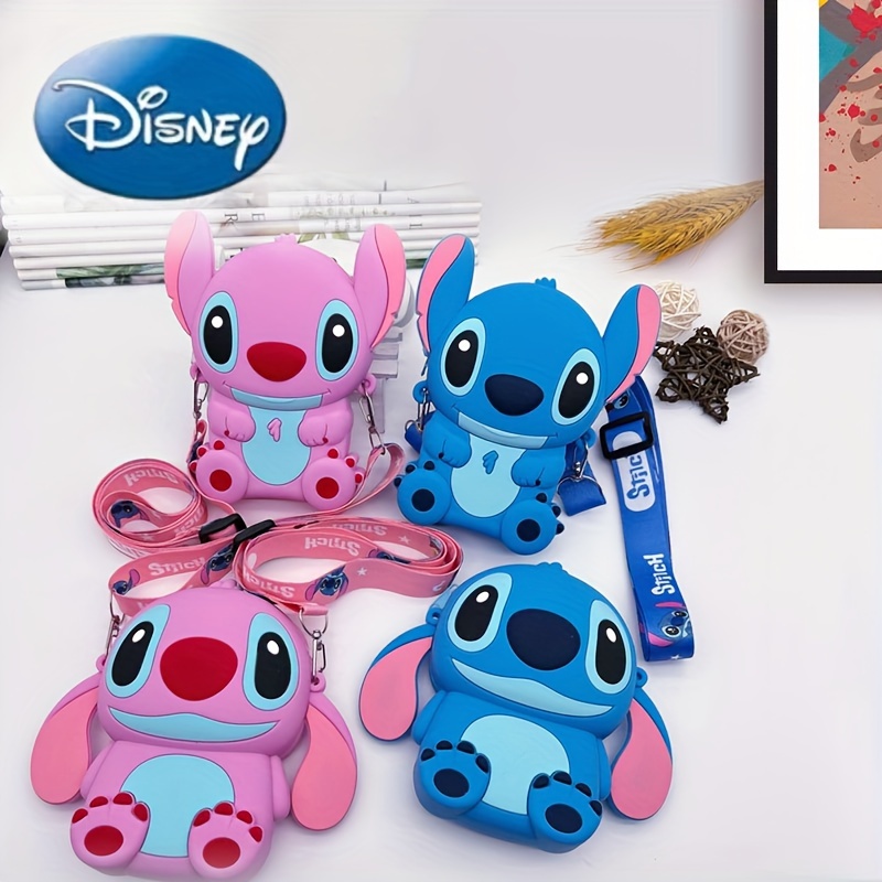 

Disney Stitch Silicone Crossbody Bag, Cute Cartoon Coin Purse, Casual Fashion Shoulder Pouch