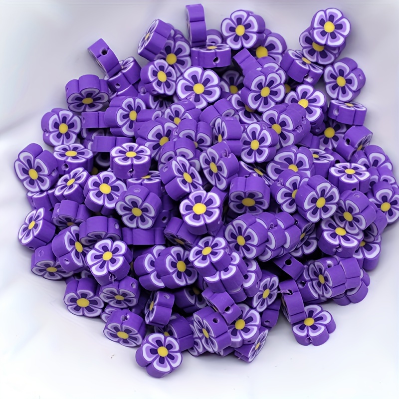 Image of 200pcs Around 10mm Polymer Clay Beads For Making - Perfect For Bracelets, Necklaces, Earrings - Craft Supplies Beads For Jewelry Making Charms For Jewelry Making