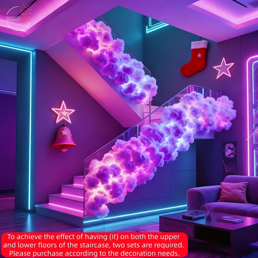 Thunder Cloud Light for Atmosphere Decor with Music Sync