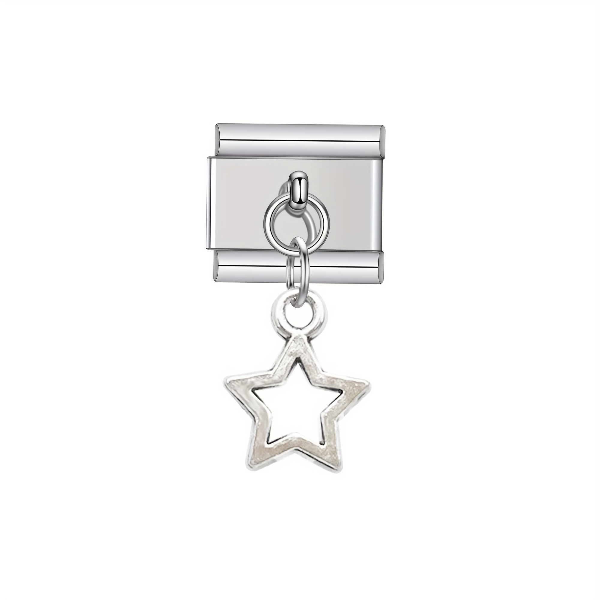 Beautiful Personality Stars Charm Links Fit 9mm Bracelet Diy Making Jewelry
