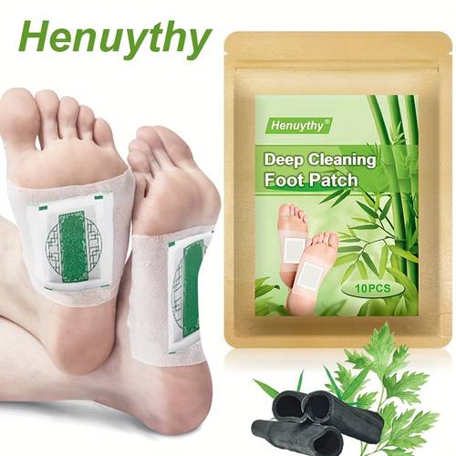 10 pack natural patches with ginger deep clean pads with 5 plant ginger ginseng grape seed bamboo charcoal easy to apply
