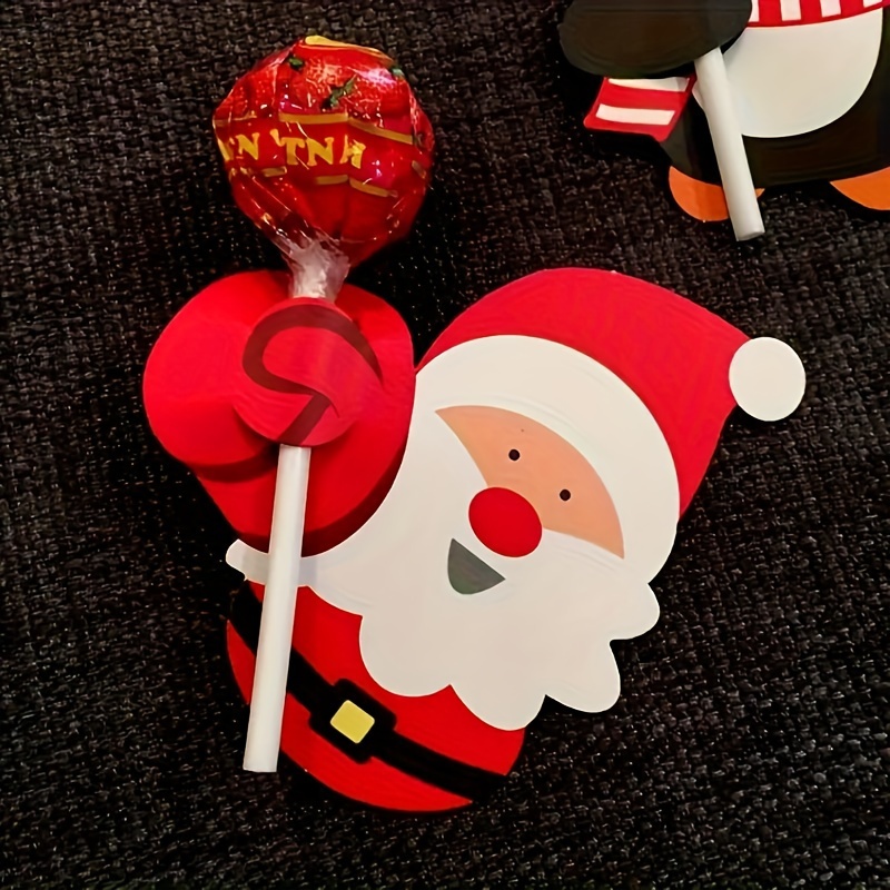 

50pcs Stand Cards - Decorative Paper Crafts, Suitable For Christmas, New Year, Party Gifts, Gift Decorations