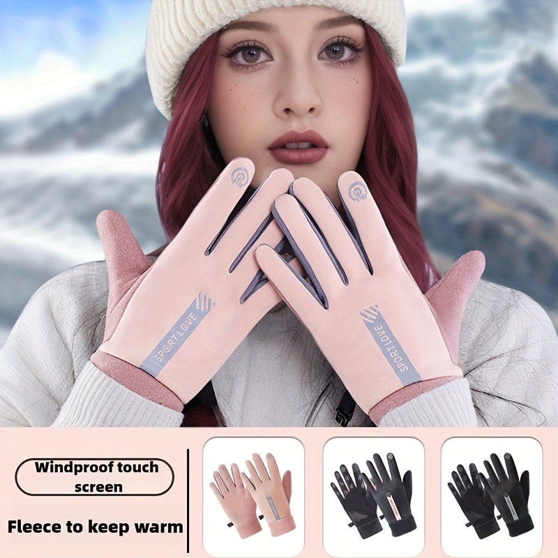 

Carrken Touchscreen Gloves For Men And , Water- Windproof Fleece-lined Gloves, , Fall/